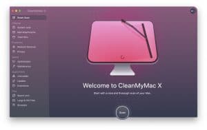 CleanMyMac X on MacBook Pro